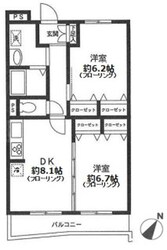 フェアリーペット弐番舘の物件間取画像